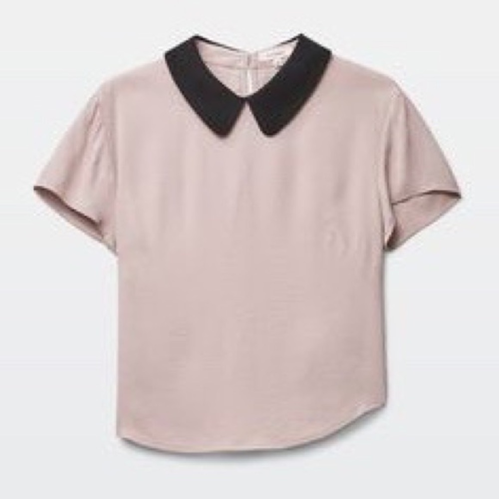 Aritzia Sunday Best Peter Pan Collar Blouse